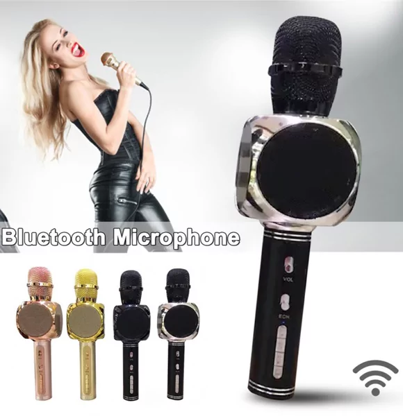 SU Yusd YS63 KTV Karaoke Magic Wireless Bluetooth Microphone Speaker